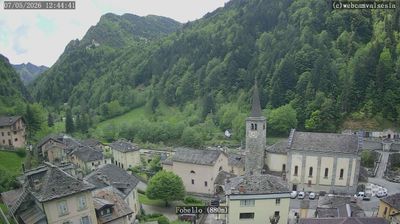 immagine della webcam nei dintorni di Alpe di Mera: webcam Fobello