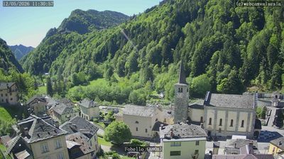 immagine della webcam nei dintorni di Campertogno: webcam Fobello
