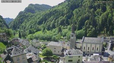 immagine della webcam nei dintorni di Domodossola: webcam Fobello