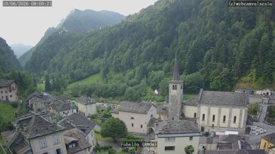 immagine della webcam nei dintorni di Varallo: webcam Fobello