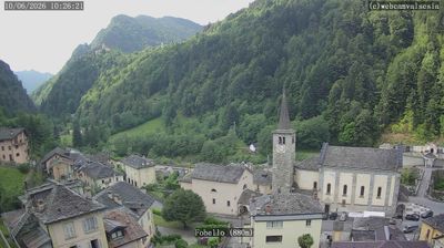 immagine della webcam nei dintorni di Bognanco: webcam Fobello