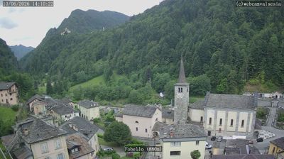 immagine della webcam nei dintorni di Montescheno: webcam Fobello