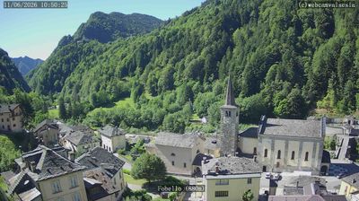 immagine della webcam nei dintorni di Bognanco: webcam Fobello