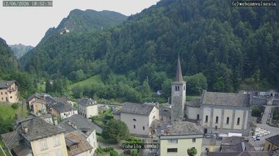 immagine della webcam nei dintorni di Campertogno: webcam Fobello
