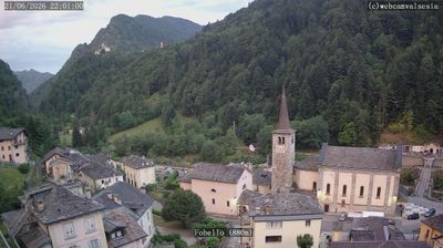 immagine della webcam nei dintorni di Alpe di Mera: webcam Fobello