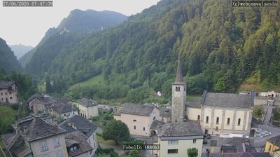 immagine della webcam nei dintorni di Campertogno: webcam Fobello