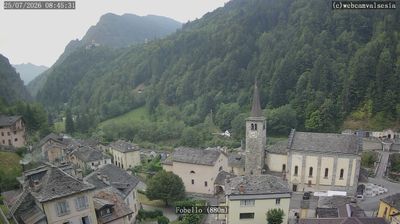 immagine della webcam nei dintorni di Macugnaga: webcam Fobello
