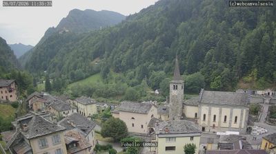 immagine della webcam nei dintorni di Bognanco: webcam Fobello
