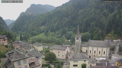 immagine della webcam nei dintorni di Varallo: webcam Fobello