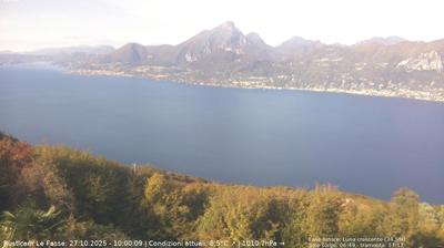 immagine della webcam nei dintorni di Ferrara di Monte Baldo: webcam Brenzone sul Garda
