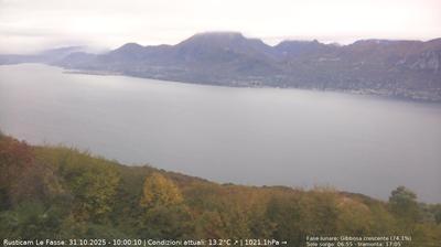 immagine della webcam nei dintorni di Ferrara di Monte Baldo: webcam Brenzone sul Garda