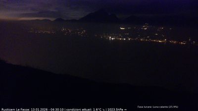immagine della webcam nei dintorni di Moniga del Garda: webcam Brenzone sul Garda