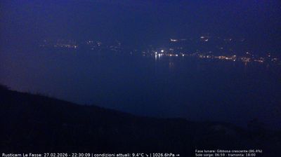 immagine della webcam nei dintorni di Passo delle Fittanze: webcam Brenzone sul Garda