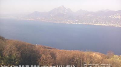 immagine della webcam nei dintorni di Bondone: webcam Brenzone sul Garda