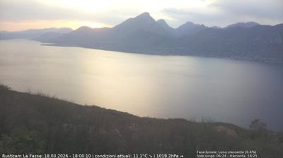 immagine della webcam nei dintorni di Caprino Veronese: webcam Brenzone sul Garda