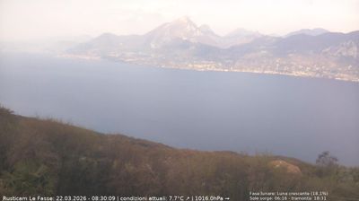 immagine della webcam nei dintorni di Costermano sul Garda: webcam Brenzone sul Garda