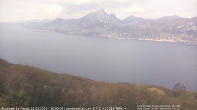 immagine della webcam nei dintorni di Costermano sul Garda: webcam Brenzone sul Garda