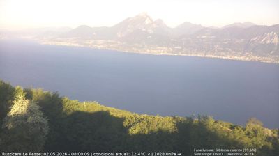 immagine della webcam nei dintorni di San Zeno di Montagna: webcam Brenzone sul Garda