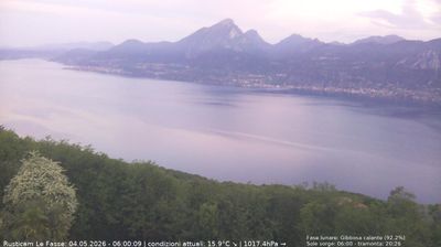 immagine della webcam nei dintorni di Caprino Veronese: webcam Brenzone sul Garda