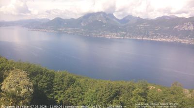 immagine della webcam nei dintorni di Caprino Veronese: webcam Brenzone sul Garda