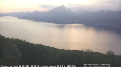 immagine della webcam nei dintorni di Caprino Veronese: webcam Brenzone sul Garda