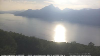 immagine della webcam nei dintorni di Bondone: webcam Brenzone sul Garda
