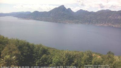 immagine della webcam nei dintorni di Caprino Veronese: webcam Brenzone sul Garda
