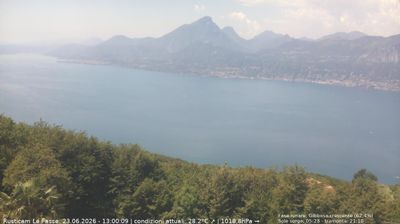 immagine della webcam nei dintorni di Tremosine sul Garda: webcam Brenzone sul Garda