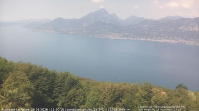 immagine della webcam nei dintorni di Caprino Veronese: webcam Brenzone sul Garda