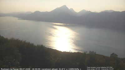 immagine della webcam nei dintorni di Manerba del Garda: webcam Brenzone sul Garda