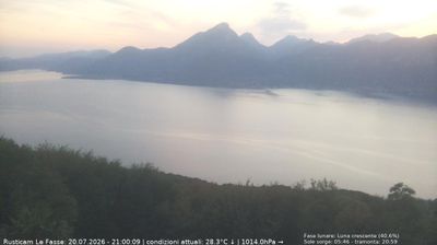 immagine della webcam nei dintorni di Ferrara di Monte Baldo: webcam Brenzone sul Garda