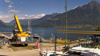 immagine della webcam nei dintorni di Alpe Giumello: webcam Vercana