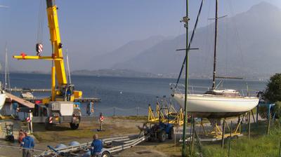 immagine della webcam nei dintorni di Monte Legnone: webcam Vercana