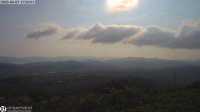 immagine della webcam nei dintorni di Riccò del Golfo di Spezia: webcam Santo Stefano di Magra