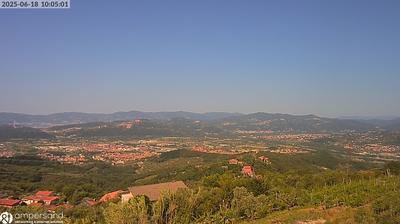 immagine della webcam nei dintorni di Manarola: webcam Santo Stefano di Magra