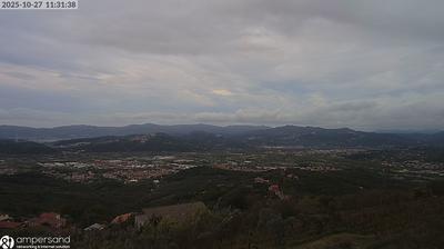 immagine della webcam nei dintorni di Riccò del Golfo di Spezia: webcam Santo Stefano di Magra