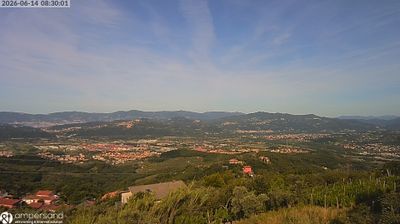 immagine della webcam nei dintorni di Marina Di Carrara: webcam Santo Stefano di Magra