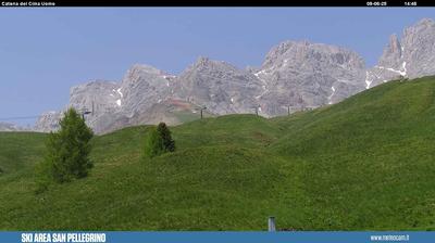 immagine della webcam nei dintorni di Predazzo: webcam Moena