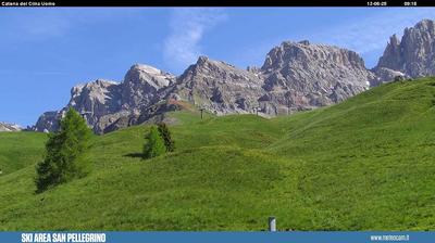 immagine della webcam nei dintorni di Vigo di Fassa: webcam Moena