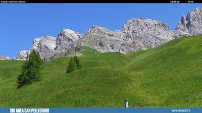 immagine della webcam nei dintorni di Vigo Ciampedie: webcam Moena