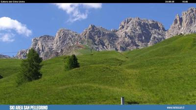 immagine della webcam nei dintorni di Ziano di Fiemme: webcam Moena