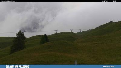 immagine della webcam nei dintorni di San Martino di Castrozza: webcam Passo San Pellegrino