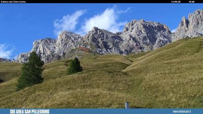 immagine della webcam nei dintorni di Porta Vescovo: webcam Passo San Pellegrino