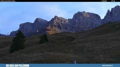 immagine della webcam nei dintorni di Ski Area Alpe Lusia: webcam Moena