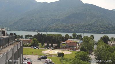 immagine della webcam nei dintorni di Monte Legnone: webcam Consiglio di Rumo
