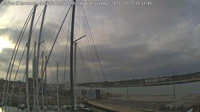 immagine della webcam nei dintorni di Porto Corsini: webcam Marina di Ravenna