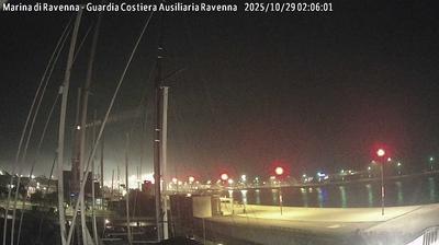 immagine della webcam nei dintorni di Lido delle Nazioni: webcam Marina di Ravenna