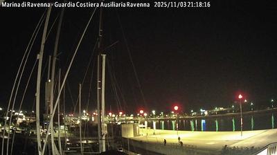 immagine della webcam nei dintorni di Villafranca di Forlì: webcam Marina di Ravenna
