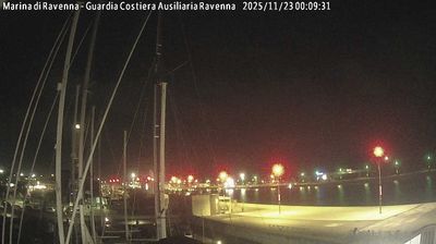 immagine della webcam nei dintorni di Comacchio: webcam Marina di Ravenna