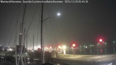 immagine della webcam nei dintorni di Ravenna: webcam Marina di Ravenna